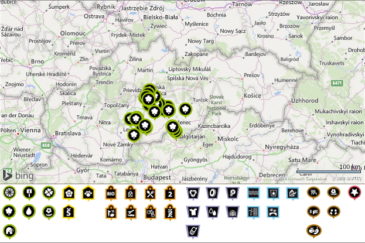 Eko-mapa obsahuje miesta a služby, ktoré pomáhajú žiť zdravšie a s ohľadom na životné prostredie. Interaktívna databáza prírodných zaujímavostí, ekologických objektov z oblasti kultúry, športu, ekologickej energetiky a podnikania, zberu a likvidácie odpadov ponúka aktuálne viac ako 2 360 registrovaných miest po celom Slovensku.