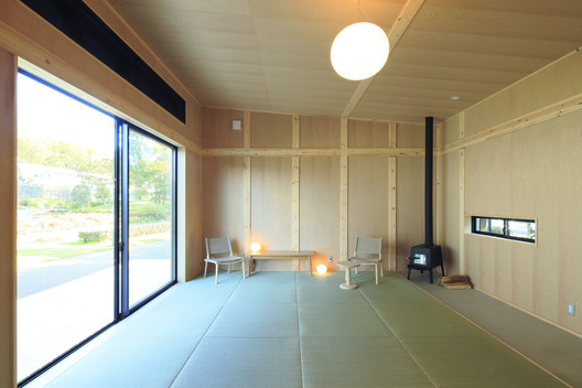 A cork hut by Jasper Morrison. Image Courtesy of MUJI